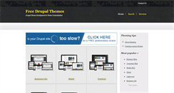 Desktop Screenshot of freedrupalthemes.net